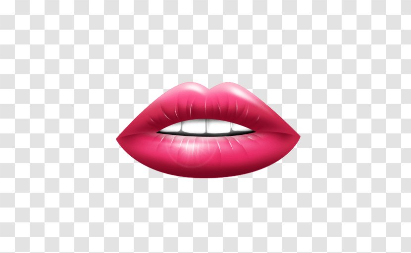 Lip Icon - Silhouette - Lips Image Transparent PNG