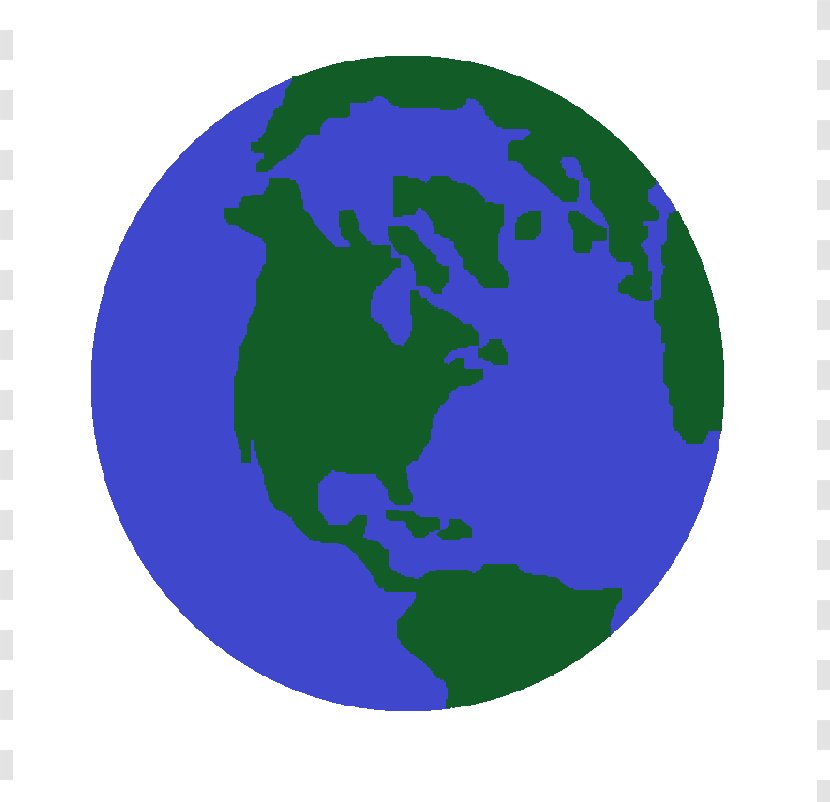 Earth Globe Green Purple Violet - Cobalt Blue - Sugardoodle Clipart Transparent PNG