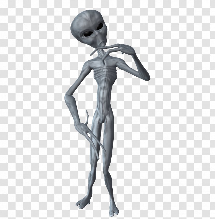 Grey Alien Extraterrestrial Life Abduction - Mannequin Transparent PNG