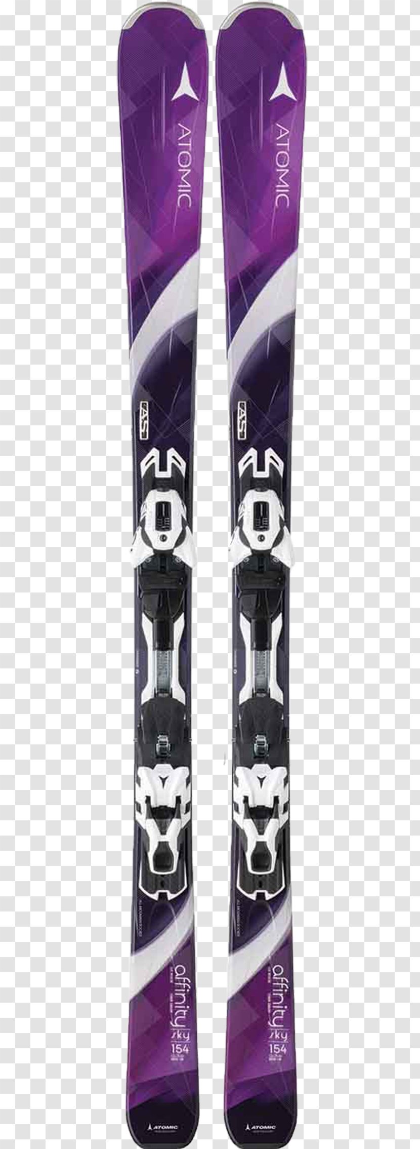 Atomic Skis Affinity Pure Women's (2016) Ski Bindings Sporting Goods - Snowboard - Skiing Transparent PNG