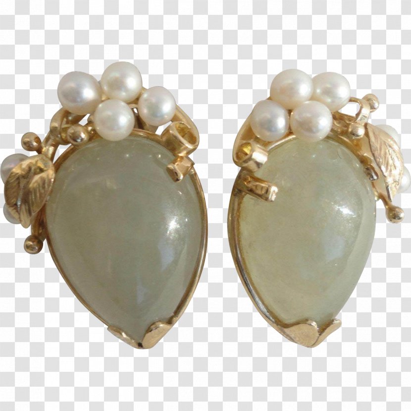 Cultured Pearl Earring Ming's Jewellery - Gold Transparent PNG