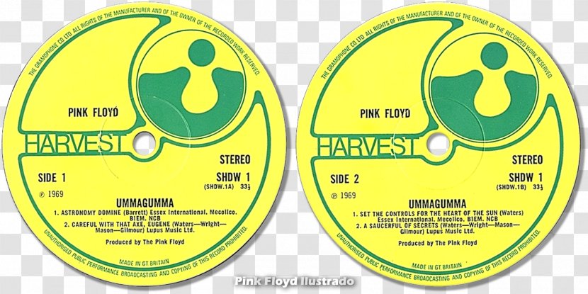 Compact Disc Harvest Records Steel Pink Floyd - Hardware - Yey Transparent PNG