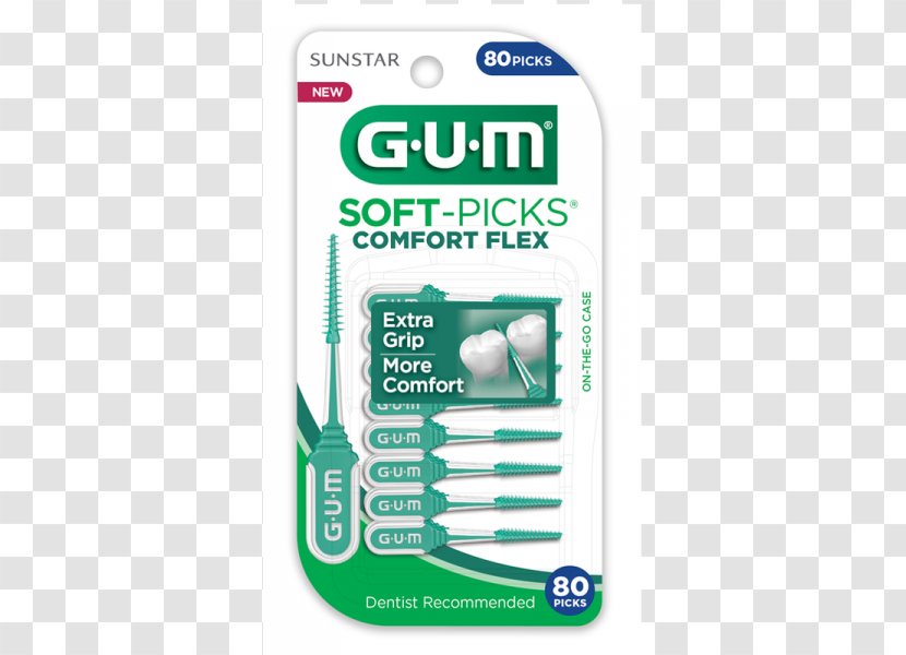 GUM Soft-Picks Chewing Gum Gums Dental Floss Dentistry - Softpicks Transparent PNG