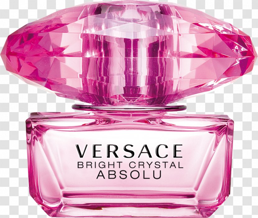Versace Bright Crystal Absolu Eau De Parfum Perfume Toilette Spray Transparent PNG
