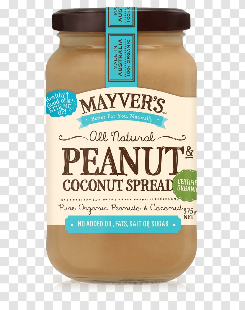 Organic Food Peanut Butter Spread - Cocoa Bean Transparent PNG