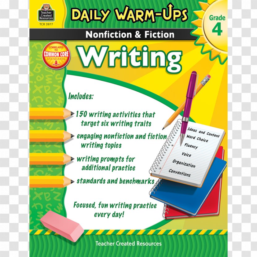 Fiction Writing Grading In Education Teacher - Fifth Grade Transparent PNG