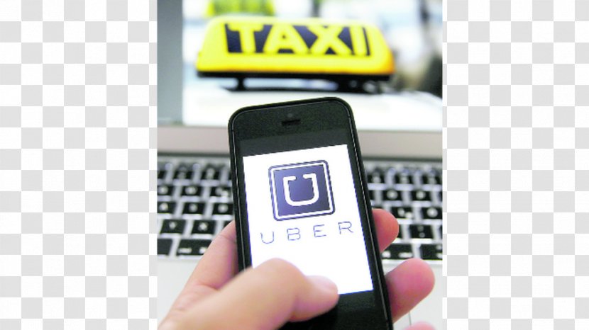 Feature Phone Uber Smartphone Business Real-time Ridesharing - Technology Transparent PNG