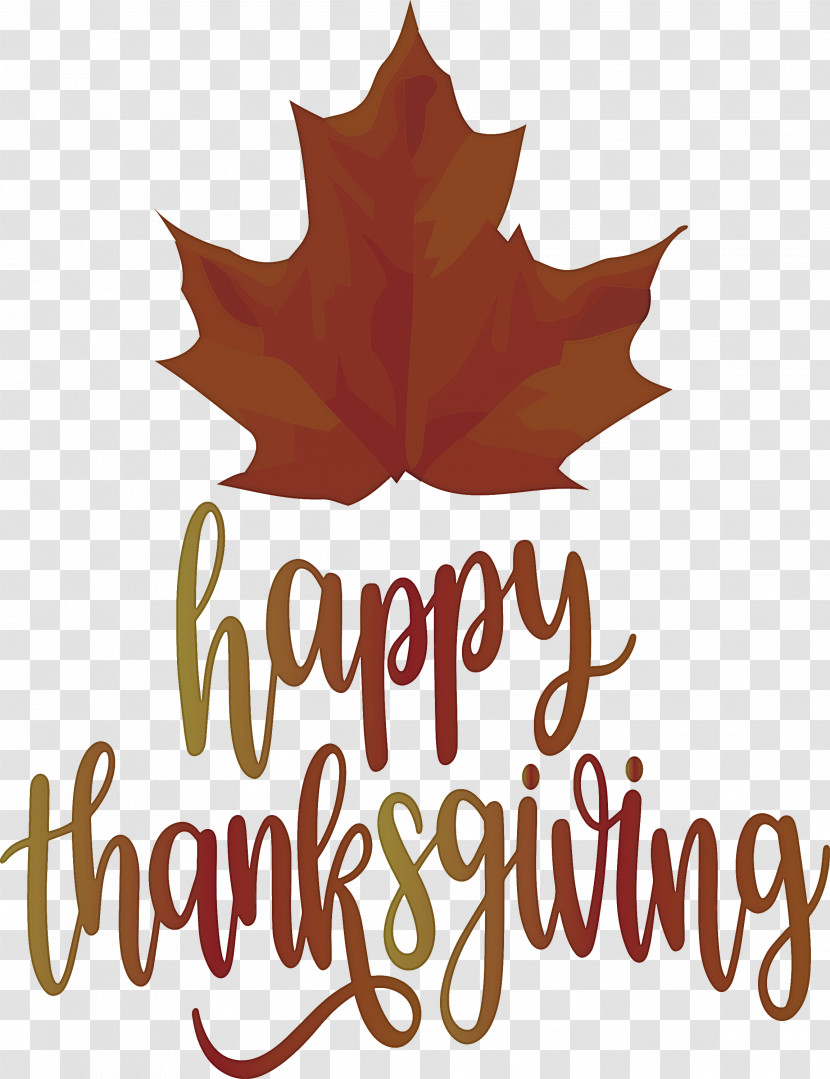 Happy Thanksgiving Autumn Fall Transparent PNG