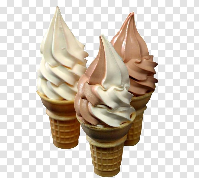 Ice Cream Cake Sundae Milkshake Cones - Frozen Dessert Transparent PNG