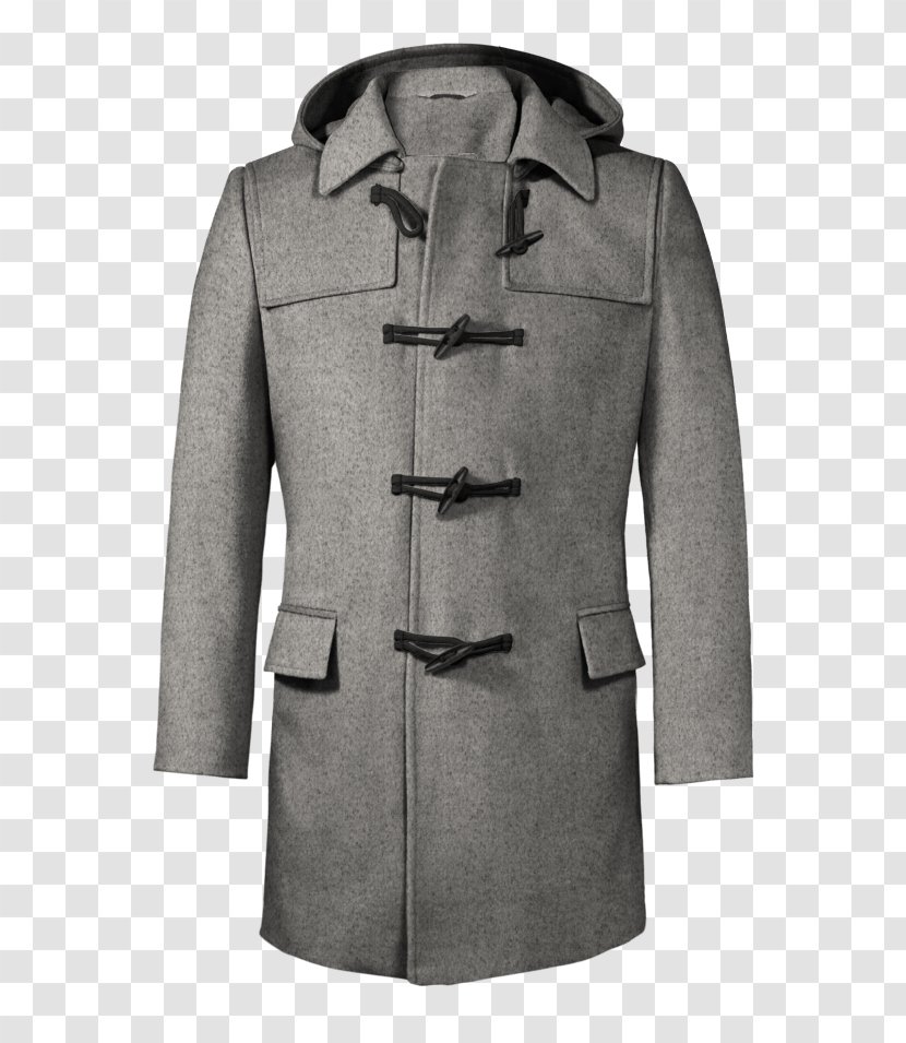 Overcoat Pea Coat Wool Double-breasted - Jacket - Duffel Transparent PNG