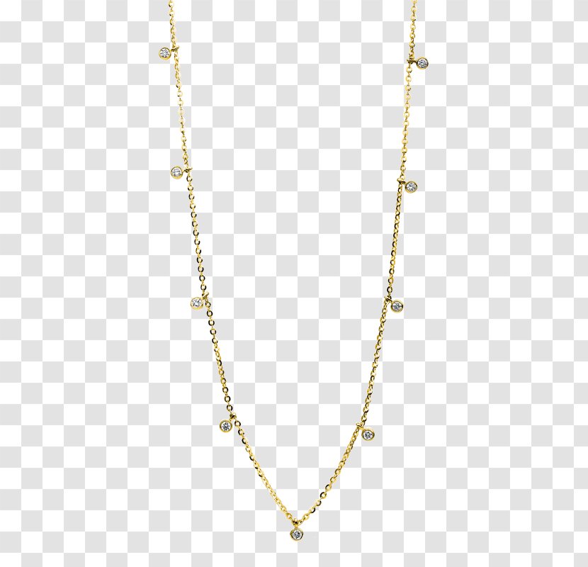 Necklace Jewellery Brilliant Diamond Gold - Jewelry Making Transparent PNG