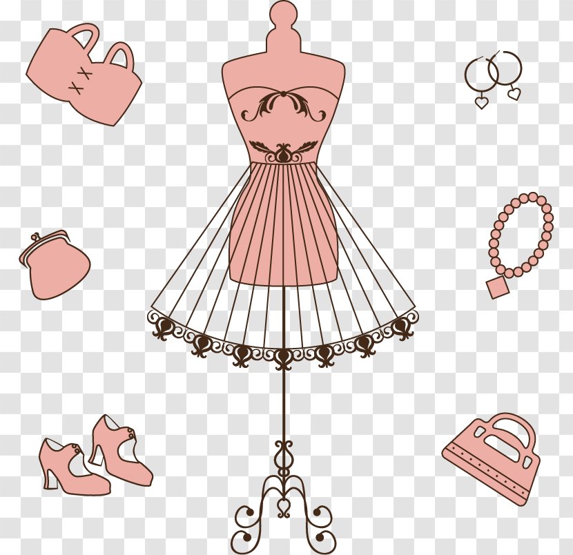 Shawl Clothing Accessories Dressmaker - Knitting - Seven Pink Costumes Woman Transparent PNG