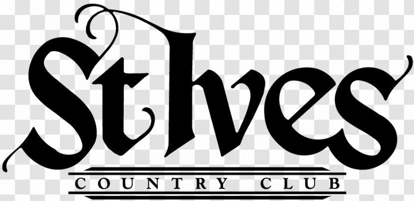 Logo St Ives Country Club Saint Drive Font - Text - Design Transparent PNG