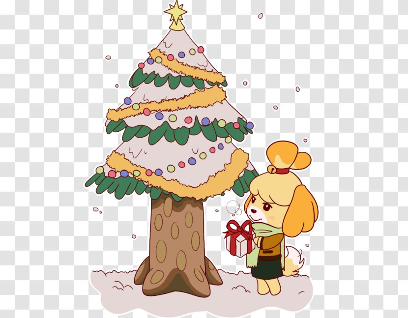 Greeting & Note Cards Animal Crossing: New Leaf Christmas Tree Welcome - Crossing - Toy Yorkies Ohio Transparent PNG