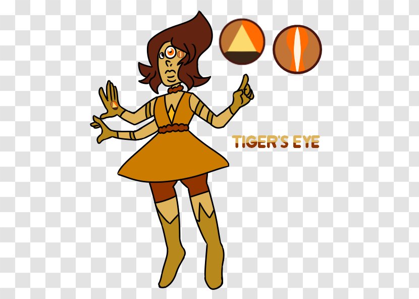 Tiger's Eye Cat's Yellow - Fictional Character - Tiger Transparent PNG