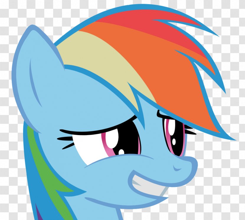 Rainbow Dash My Little Pony YouTube - Silhouette - Smiley Transparent PNG