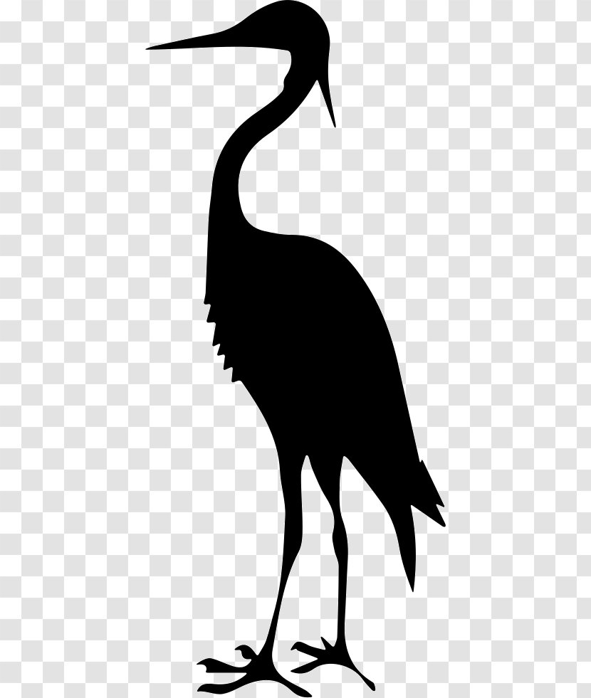 Crane Great Blue Heron Bird Clip Art - Like Transparent PNG