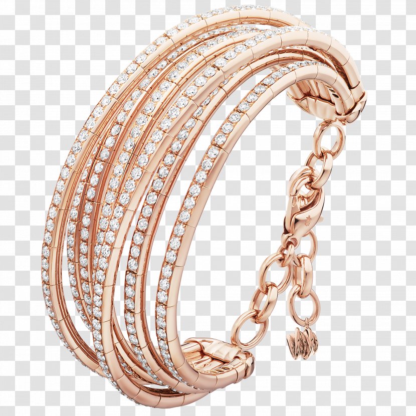 Bracelet Earring De Grisogono Bangle Jewellery - Diamond Transparent PNG