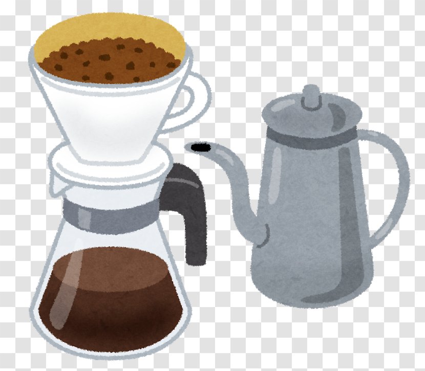 Instant Coffee Cafe Dry Roasting Tea - French Presses - Drip Transparent PNG