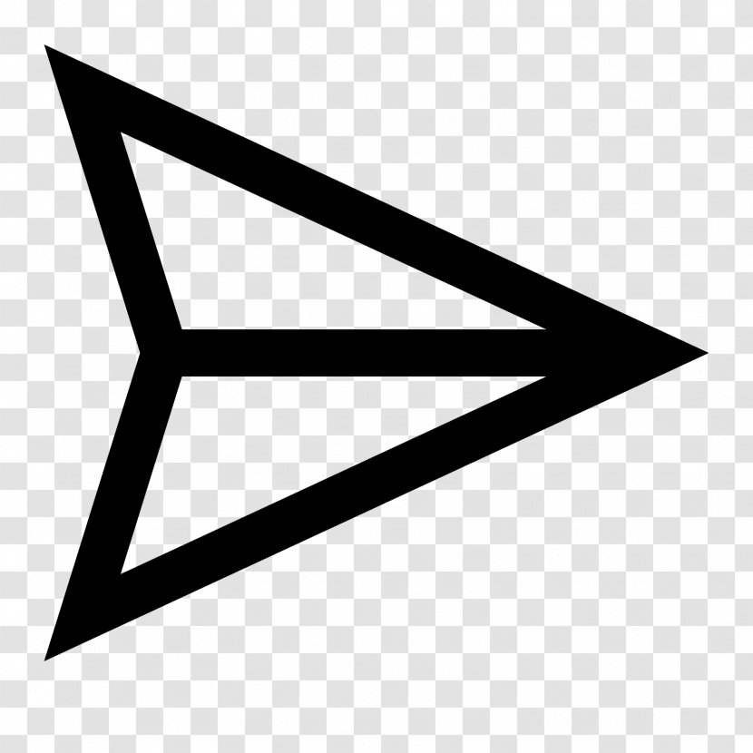Email Symbol Download - Triangle Transparent PNG