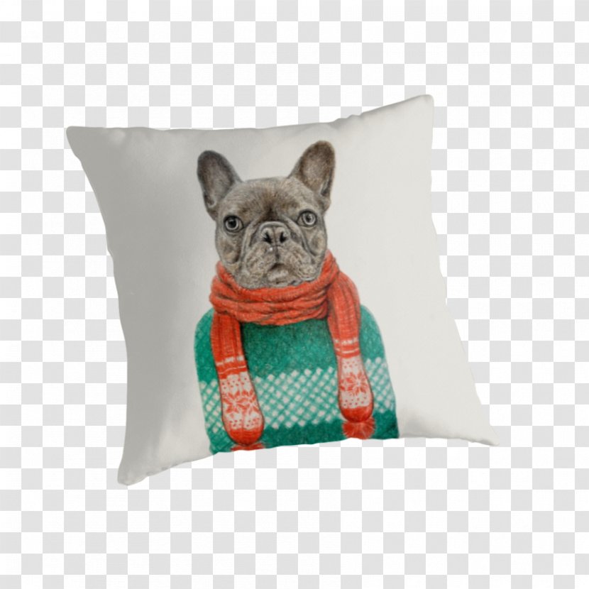 French Bulldog Dog Breed Throw Pillows Cushion - Pillow Transparent PNG