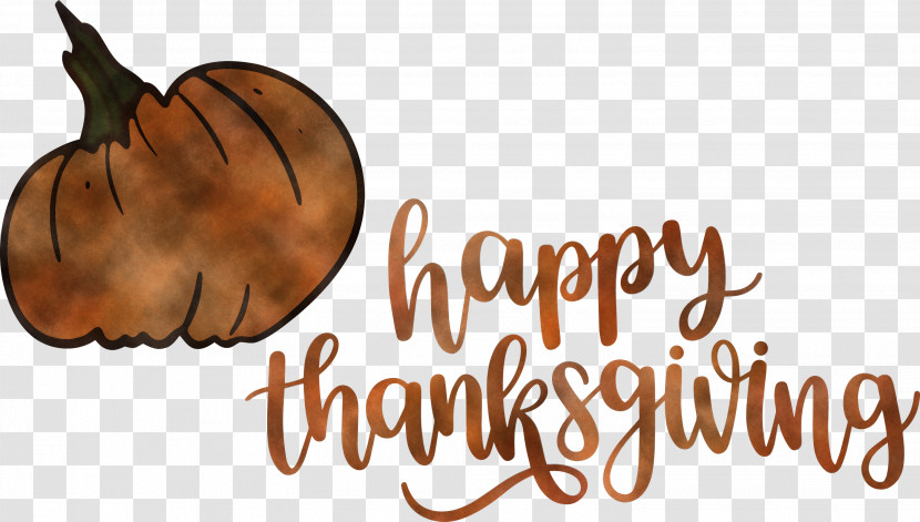 Happy Thanksgiving Autumn Fall Transparent PNG