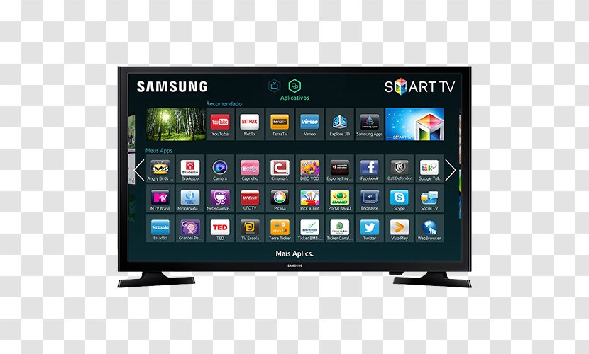 Samsung J4300 LED-backlit LCD Smart TV High-definition Television - 32 Polegadas Transparent PNG