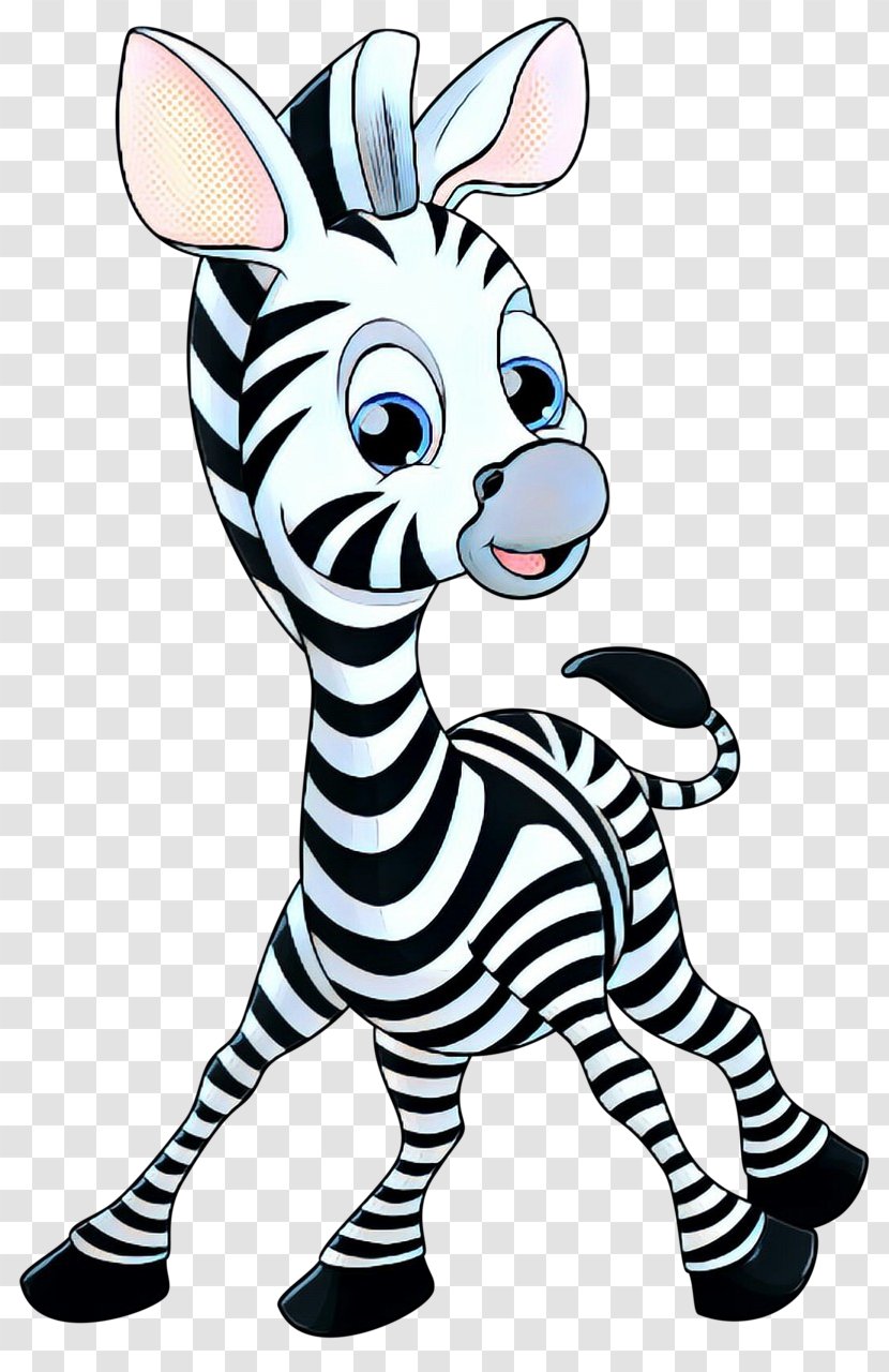 Stock Photography Zebra Vector Graphics Clip Art Cartoon - Mammal - Cuteness Transparent PNG