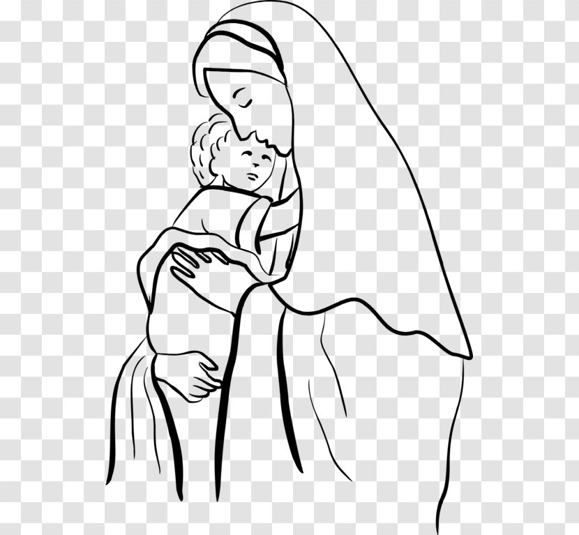 Bible Christ Child Nativity Of Jesus Eleusa Icon - Flower - Mother And Transparent PNG