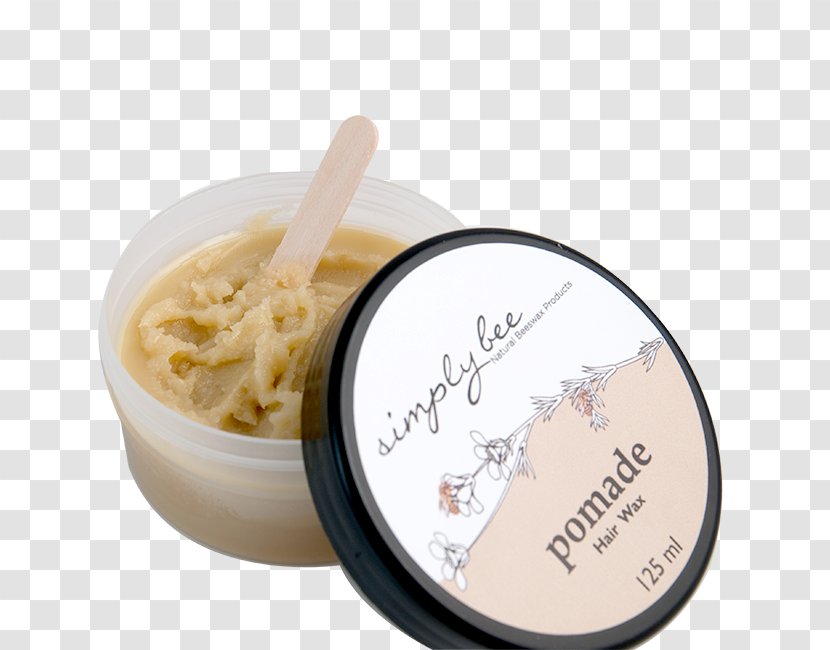 Pomade Beeswax Hair Flavor - Wax - Ingredient Transparent PNG