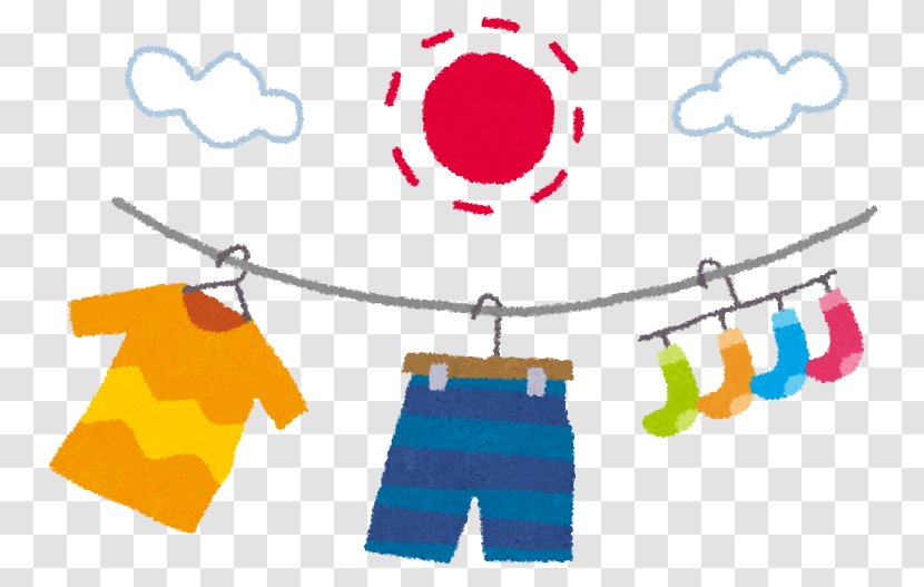 Laundry Clothes Line Washing Machines Towel Room - Kitchen - Livedoor Blog Transparent PNG