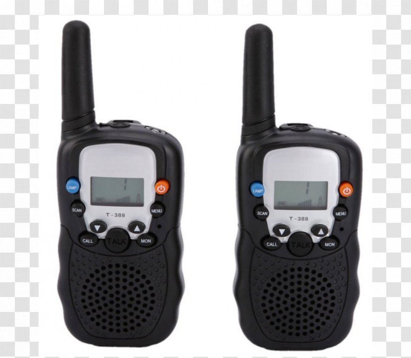 Walkie-talkie Microphone Two-way Radio Professional Mobile - Electronic Device Transparent PNG