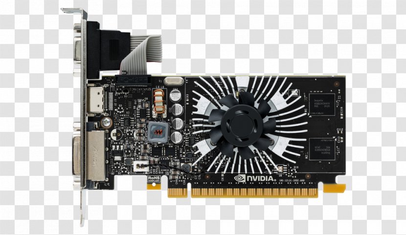 Graphics Cards & Video Adapters NVIDIA GeForce GT 730 Processing Unit - Sound Card - Nvidia Transparent PNG
