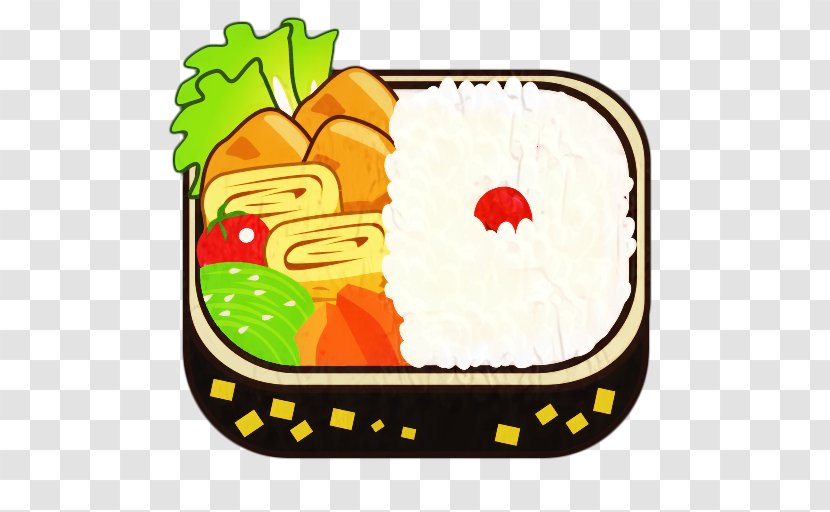Food Cartoon - Fast - Bento Side Dish Transparent PNG