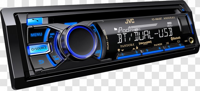 Vehicle Audio JVC Radio Receiver Compact Disc - Mp3 Player - Wh Transparent PNG