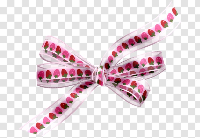 Ribbon Bow Tie Pink M - Insect Transparent PNG