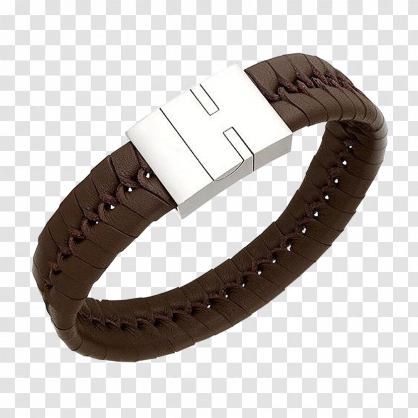 Bracelet Watch Strap Leather Bangle Gold - Wristband Transparent PNG