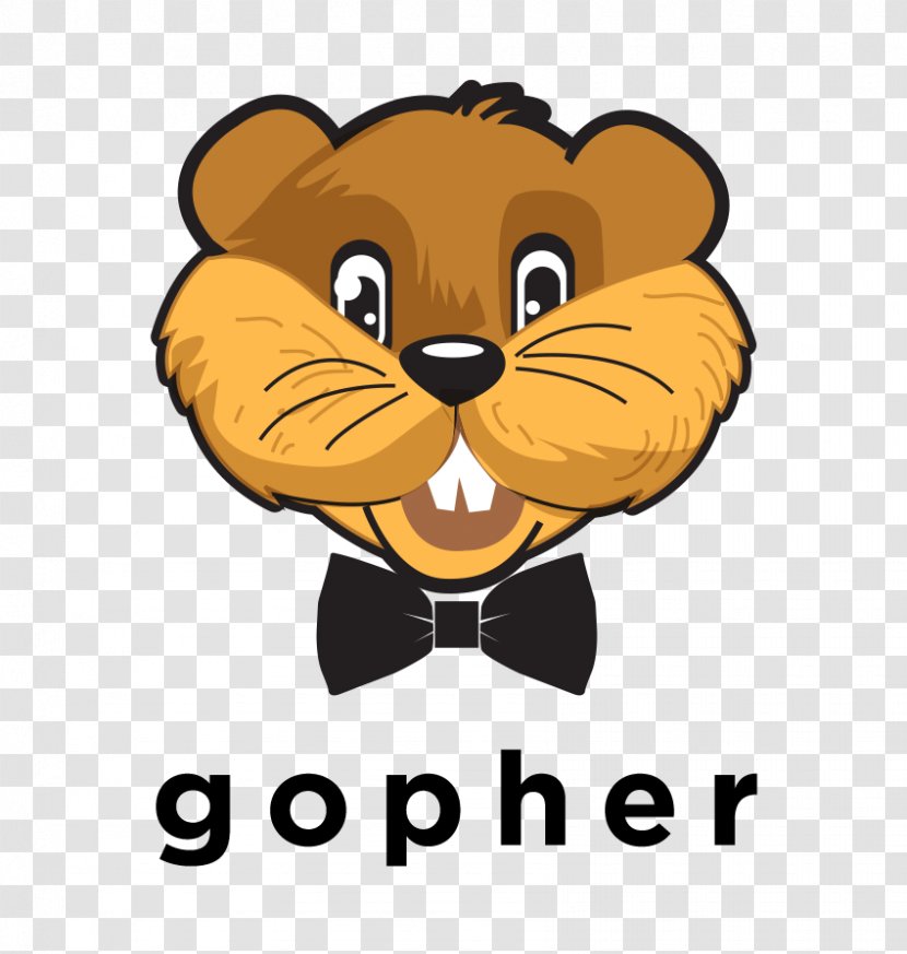 Gopher Clip Art Logo Image - Minnesota Golden Gophers - Cat Like Mammal Transparent PNG