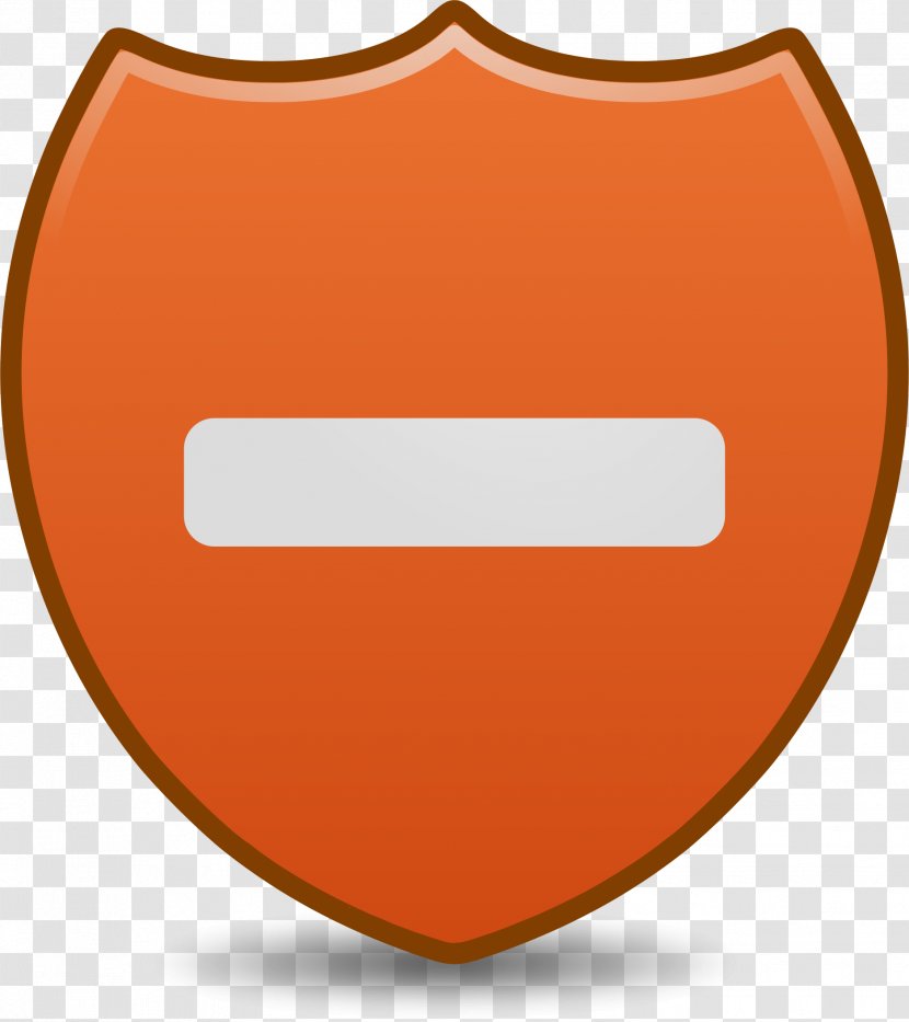 Security Clip Art - Orange - Public Domain Transparent PNG