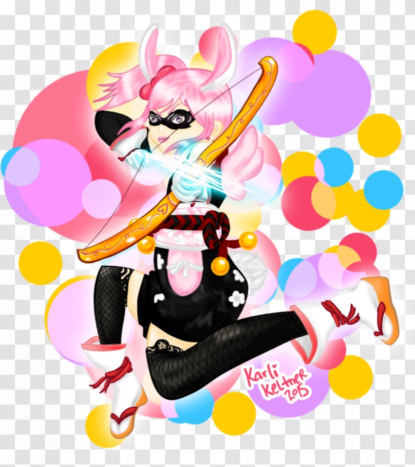 Illustration Clip Art Product Character Pink M - Chiffon Transparent PNG