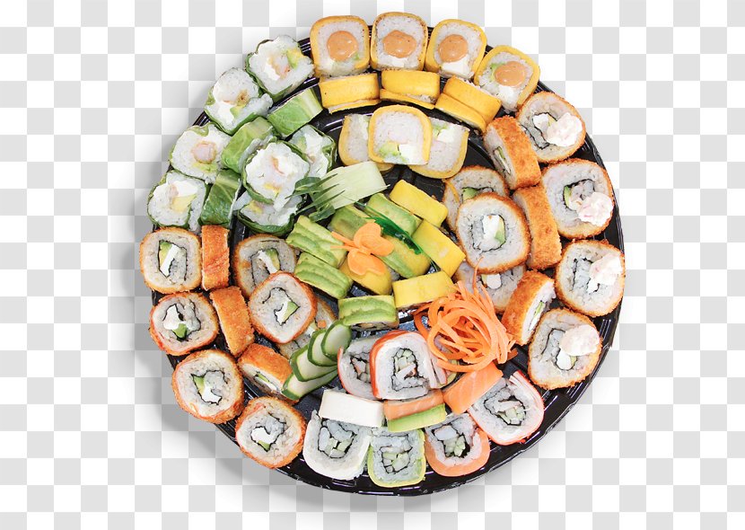 California Roll Baku SushiBar Japanese Cuisine Food - Vegetarian - Sushi Transparent PNG