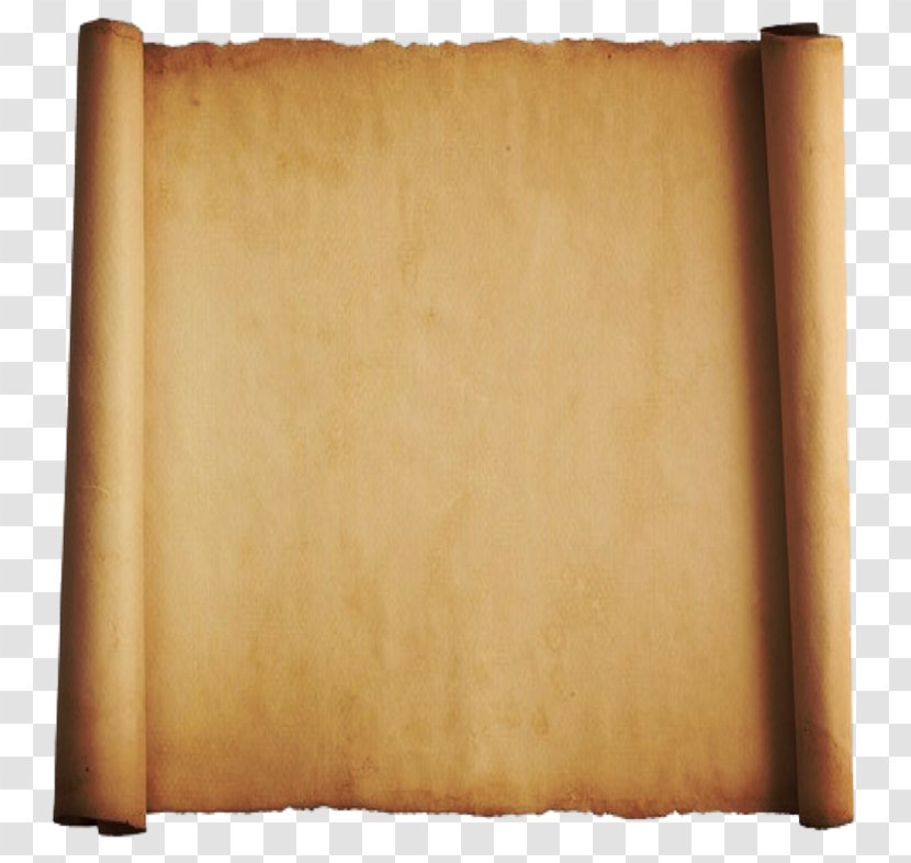 Paper Scroll Pirates Hideaway Parchment Papyrus - Wood - Privet Party Transparent PNG