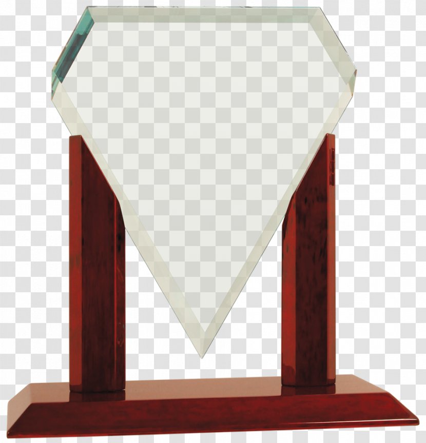 Glass Etching Trophy Award Commemorative Plaque Transparent PNG