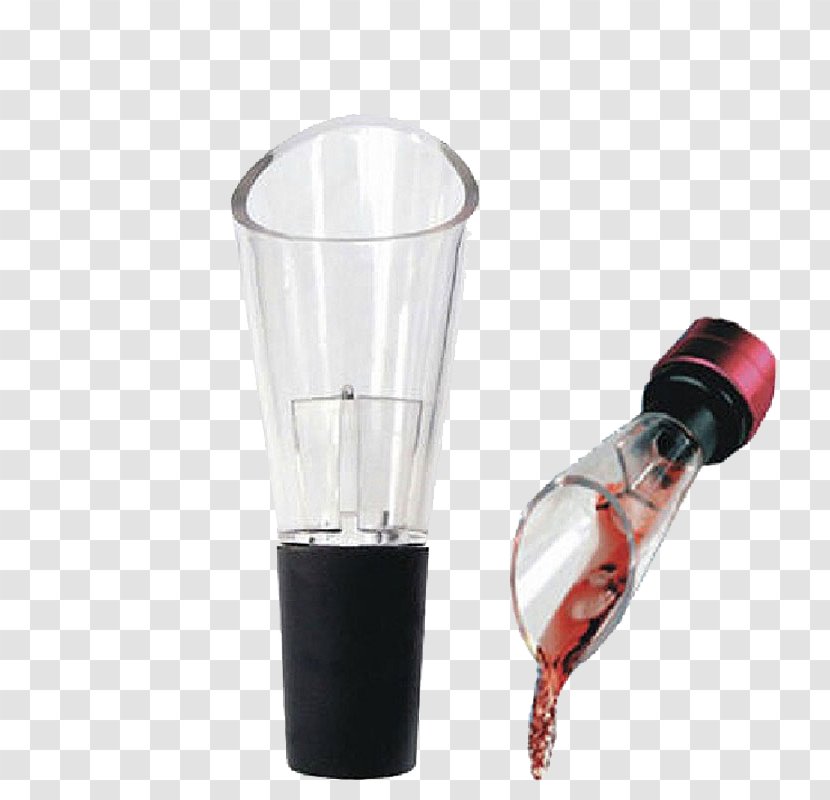 Red Wine White Decanter Glass - Drinkware Transparent PNG