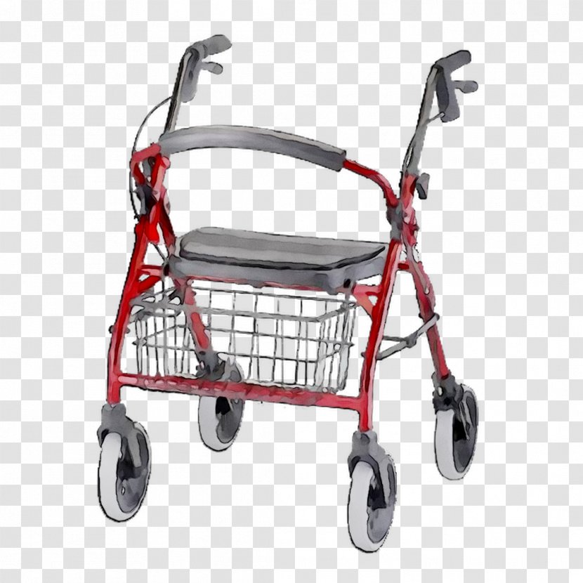 Nova Cruiser Deluxe Walker Health Care Medical Products Walker, Red - Baby Transparent PNG