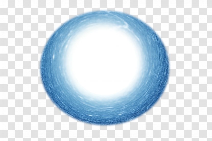 Blue Sphere Sky Ball Wallpaper - Magical Black Hole Transparent PNG
