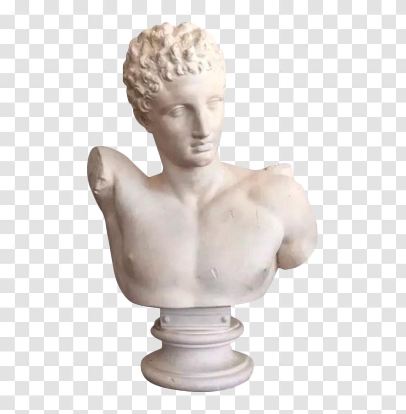 Hermes Hermès Bust Greek Mythology Sculpture - Figurine - God Transparent PNG