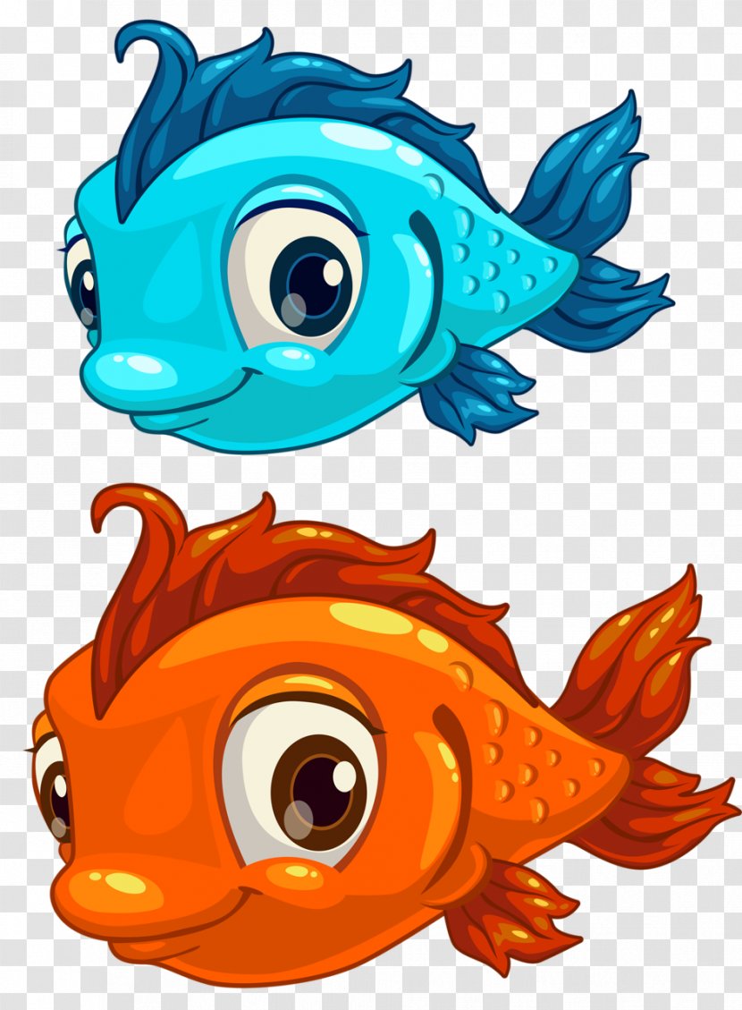 Emoticon Smiley Fish Clip Art - Emoji - Sea Animals Transparent PNG