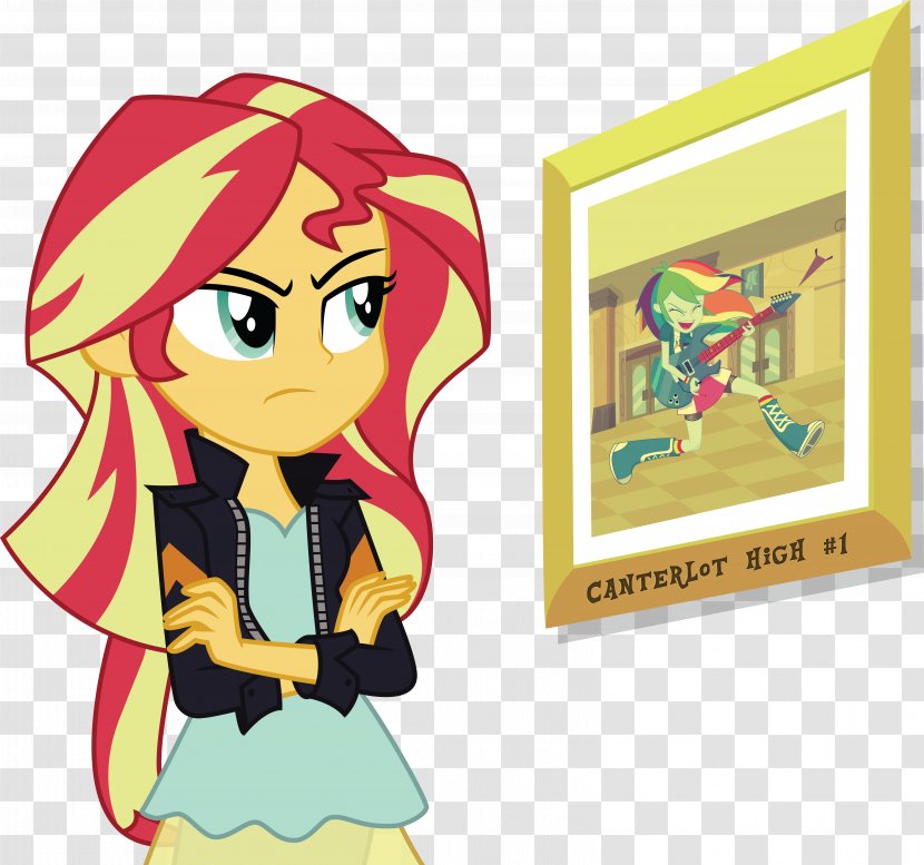 Twilight Sparkle Squidward Tentacles Sunset Shimmer Rarity Equestria - Watercolor - Banjo Vector Transparent PNG