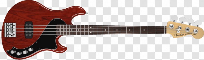 Fender Deluxe Jazz Bass Precision Guitar Double Musical Instruments Corporation - String Instrument Accessory Transparent PNG